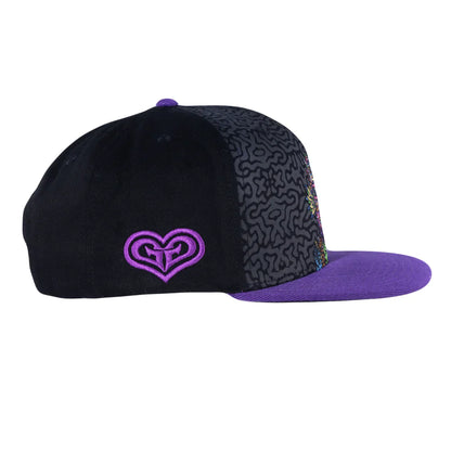 Galaktic Gang Purple Snapback Hat