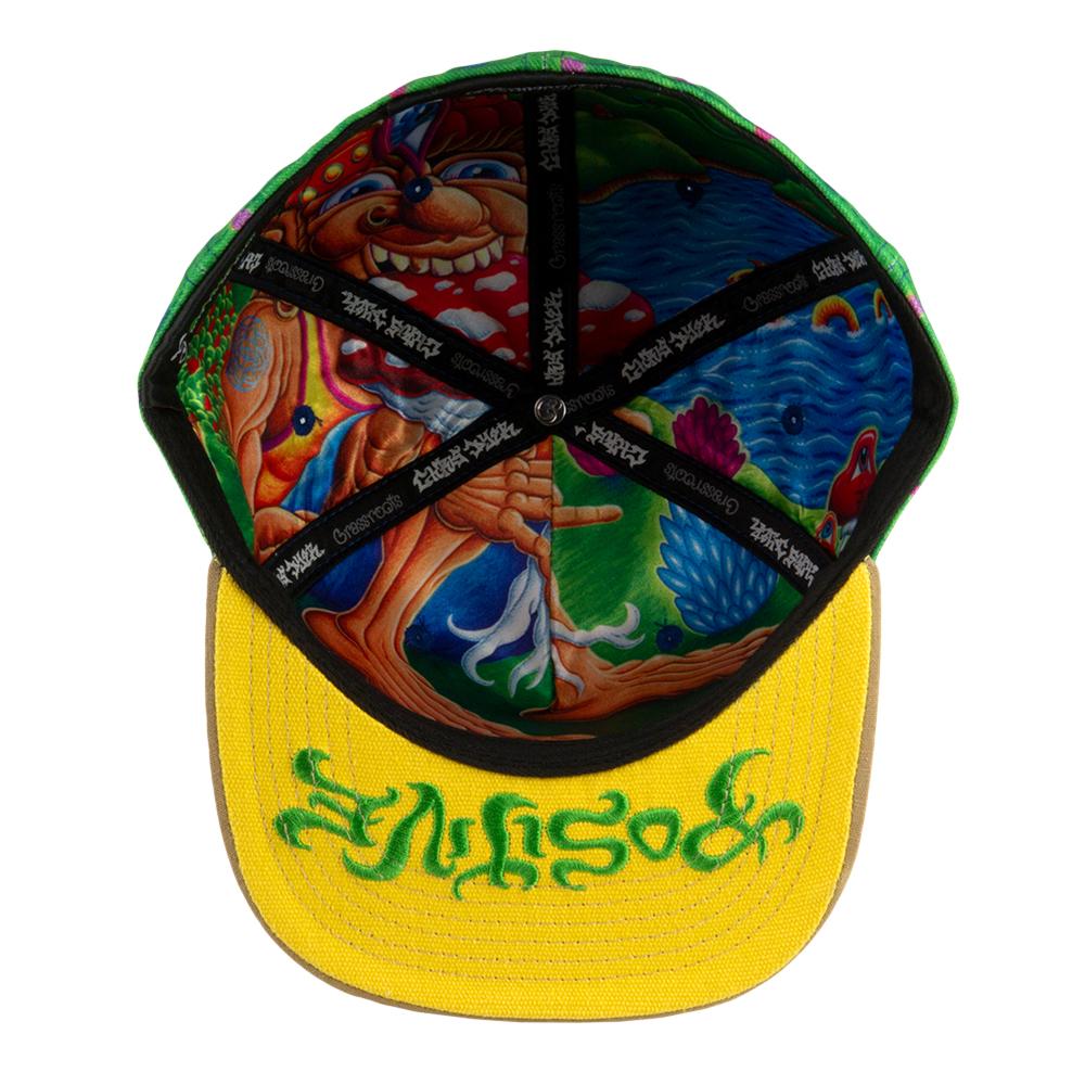 Chris Dyer Muncher of Mushroomland Fitted Hat