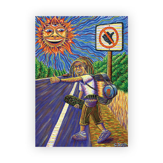 Hitchhiking Hobo - Positive Creations