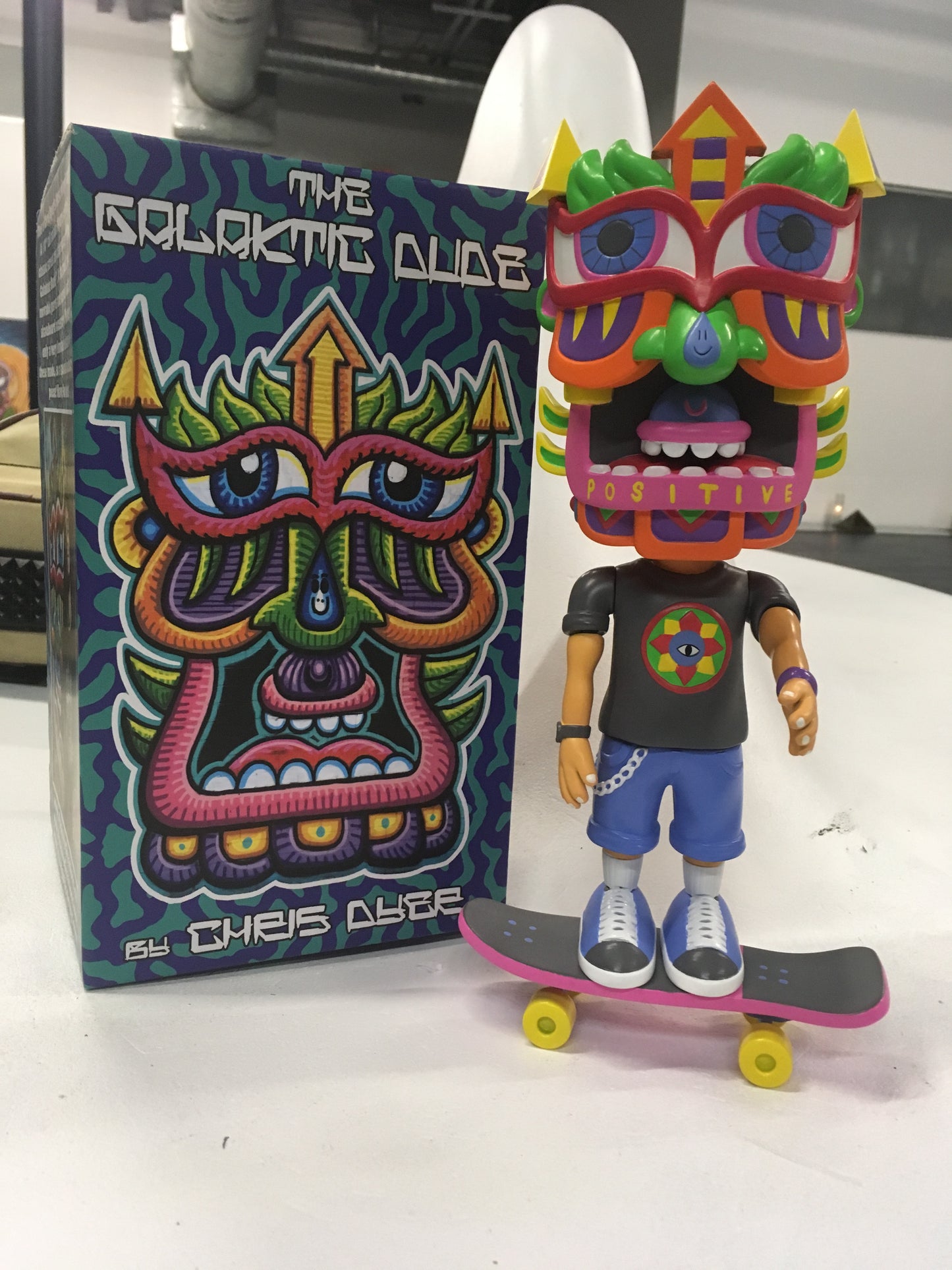 Galaktic Dude Vinyl Toy Sculpture - Positive Creations
