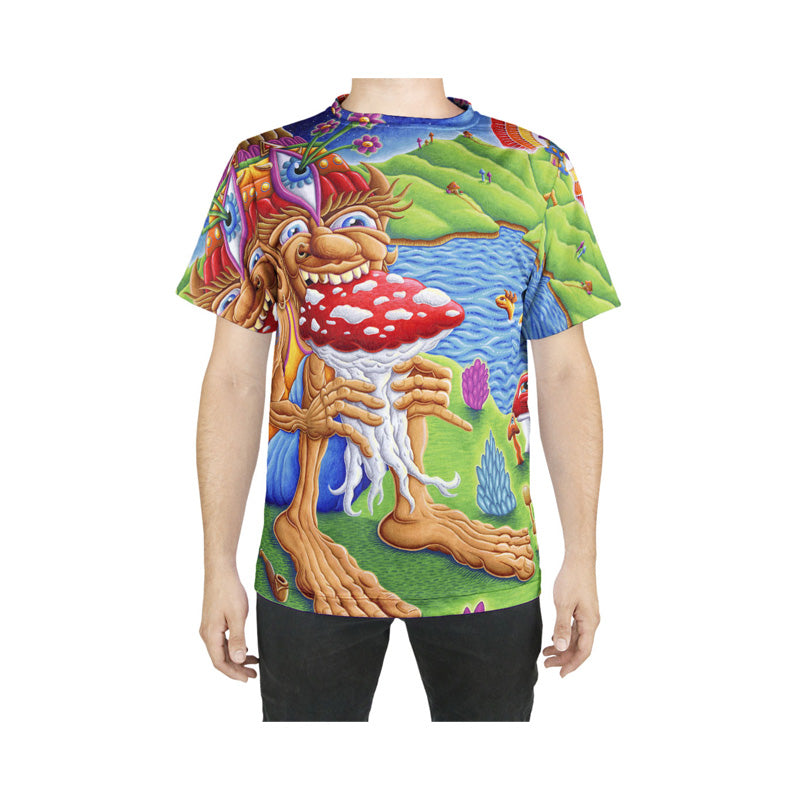 "Muncher of Mushroomland" All Over T-Shirt