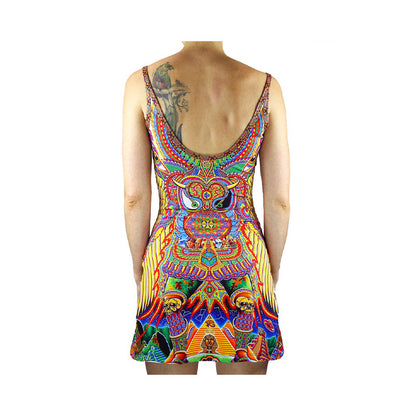 Neo Human Evolution Mini Dress - Positive Creations