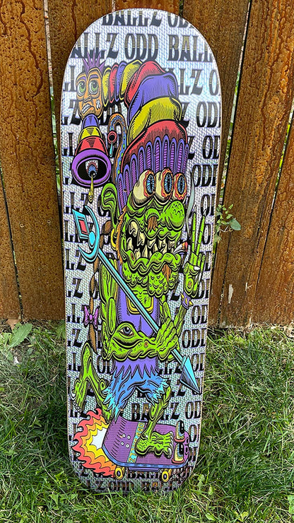 Skateboard Griptape Good Vs Evil by Chris Dyer