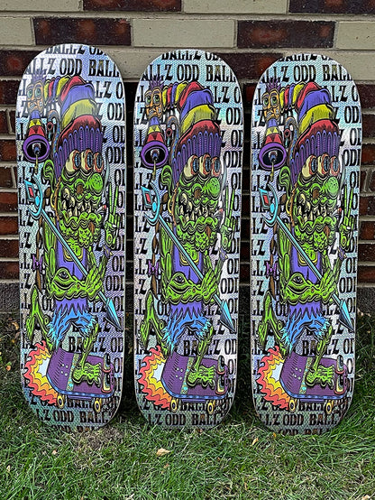 Odd Ballz Chris Dyer Skateboard Deck