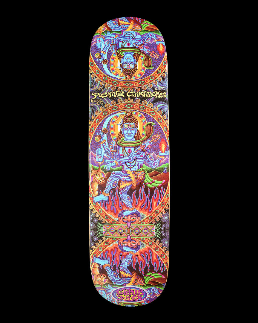 Shiva LE Signed and Numbered Skateboard Deck
