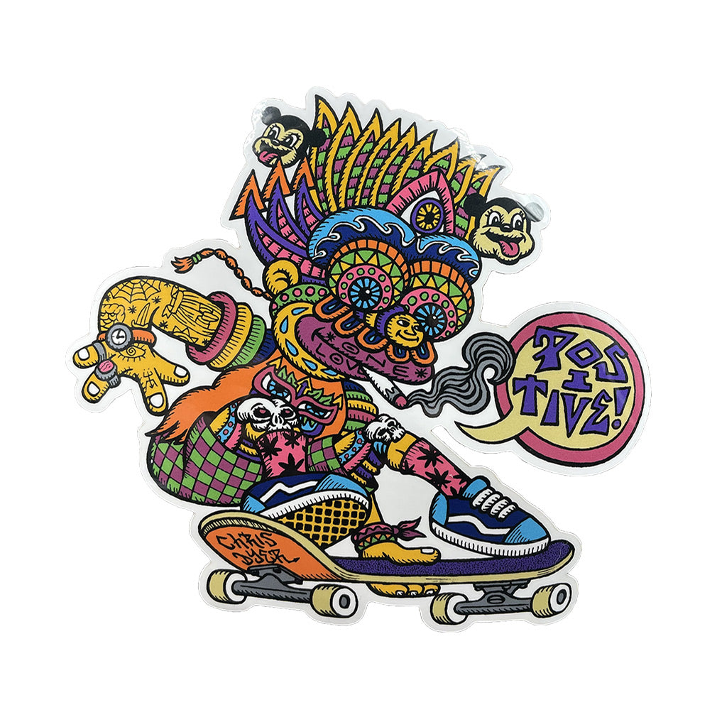 Skater Bert Sticker