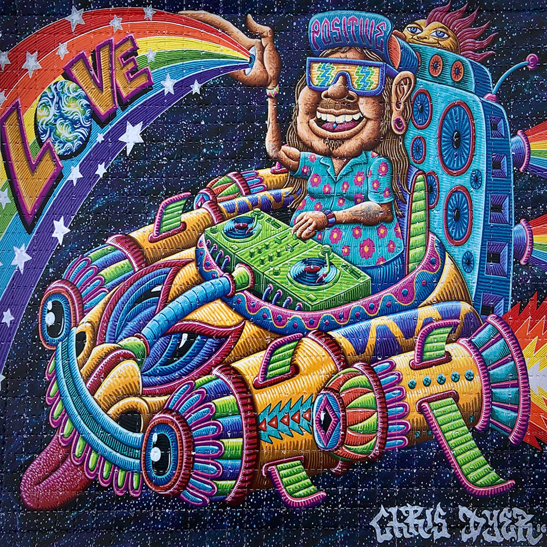 Space Selectah Blotter Art - Positive Creations