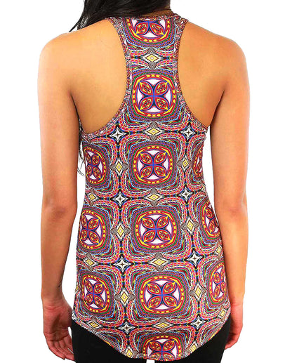 Apothesis Of Dualitree Pattern Racerback Tank
