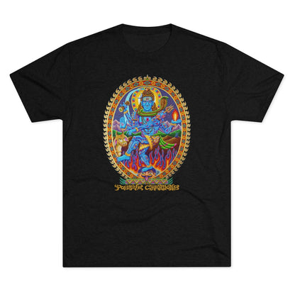 Nataraja Shiva Vintage Black PREMIUM COTTON T-SHIRT