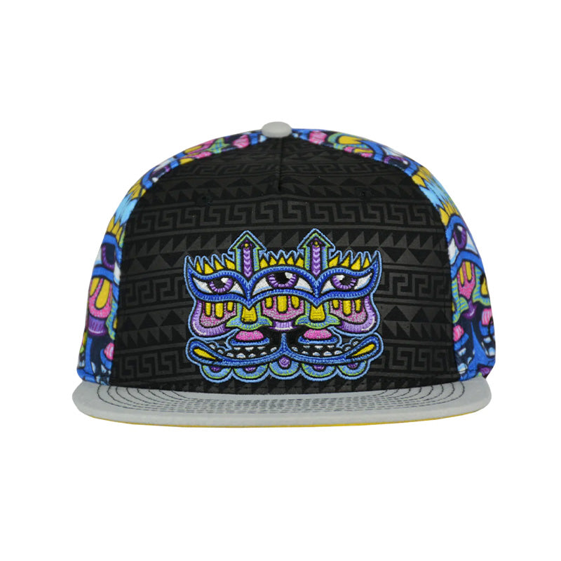 Chris Dyer Harmoneyes Blue Pattern Fitted Hat