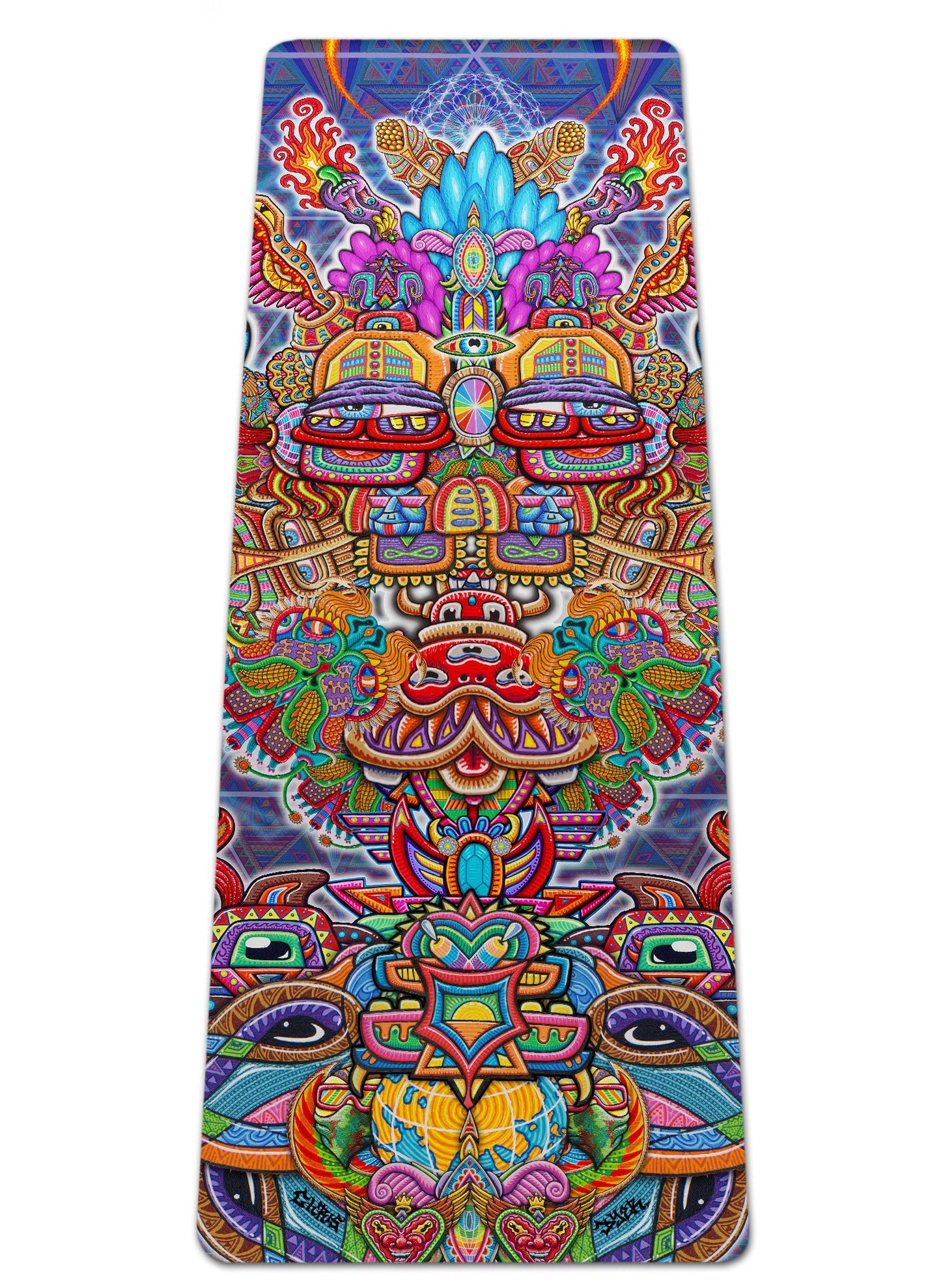 INTERDIMENSIONAL REBEL YOGA MAT - Positive Creations